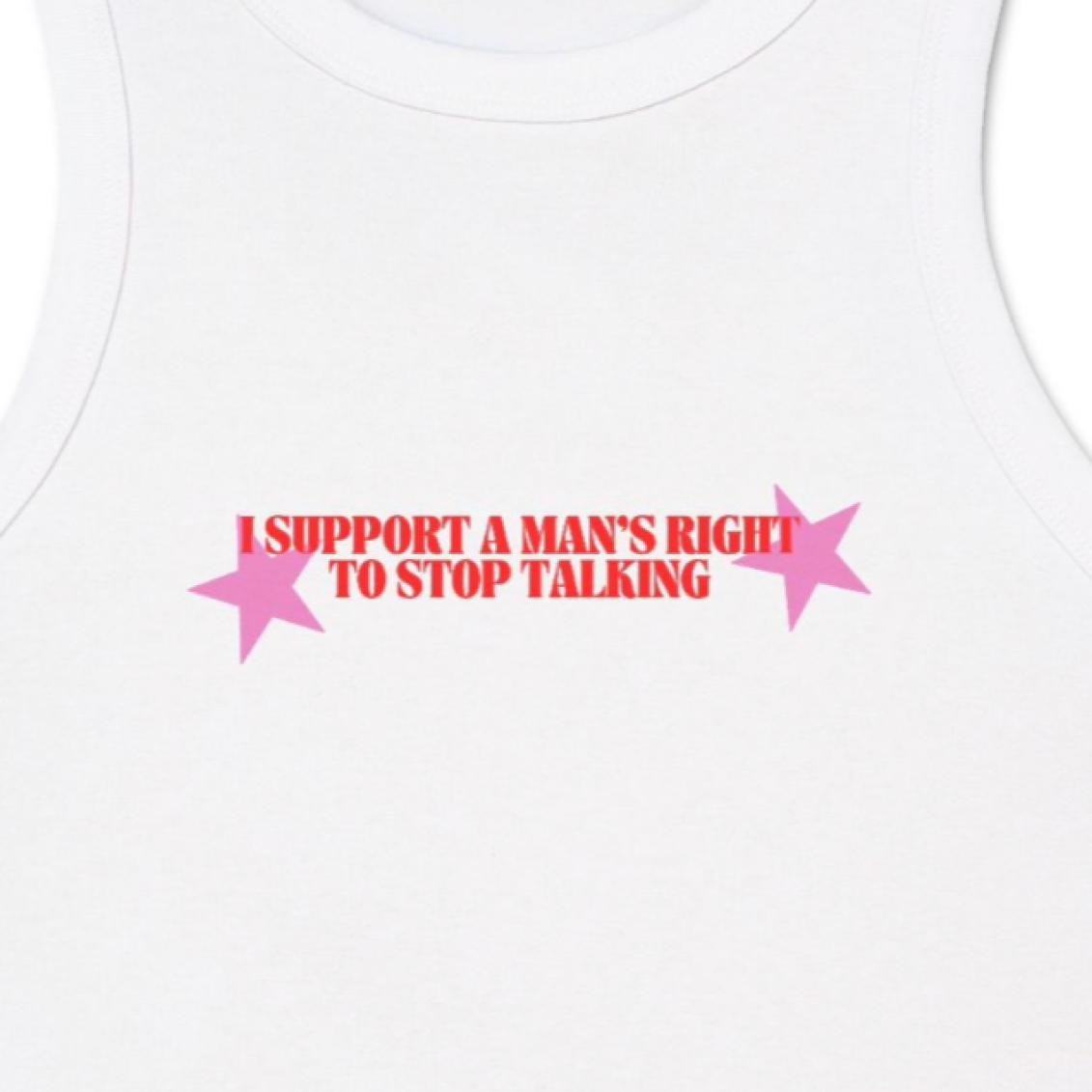 'Mans Right to Stop Talking' Tank