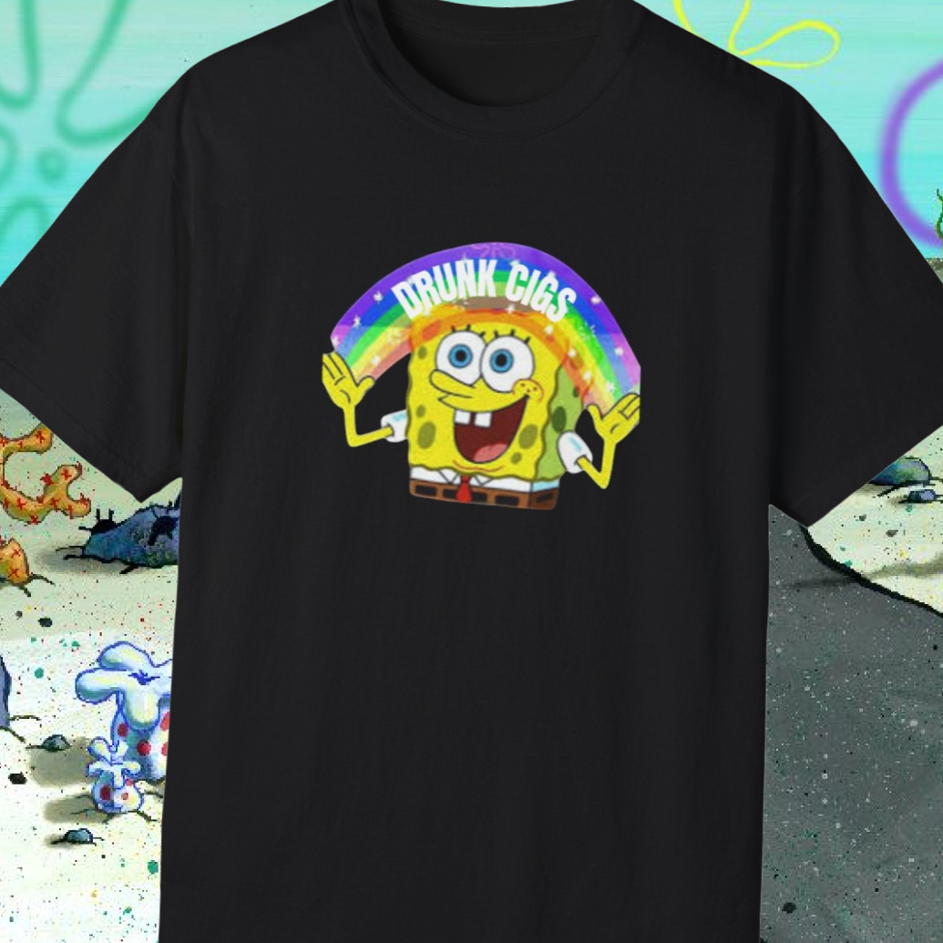 Sponge 'Drunk Cigs' T-Shirt