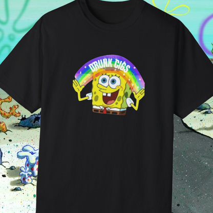 Sponge 'Drunk Cigs' T-Shirt