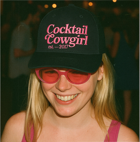 Hot Pink Cowgirl Trucker Hat
